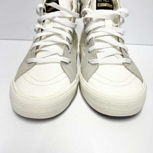 Vintage Havana High Top Lynn Multi Mix White Cream Shoes Women’s 7 - Picture 4 of 16